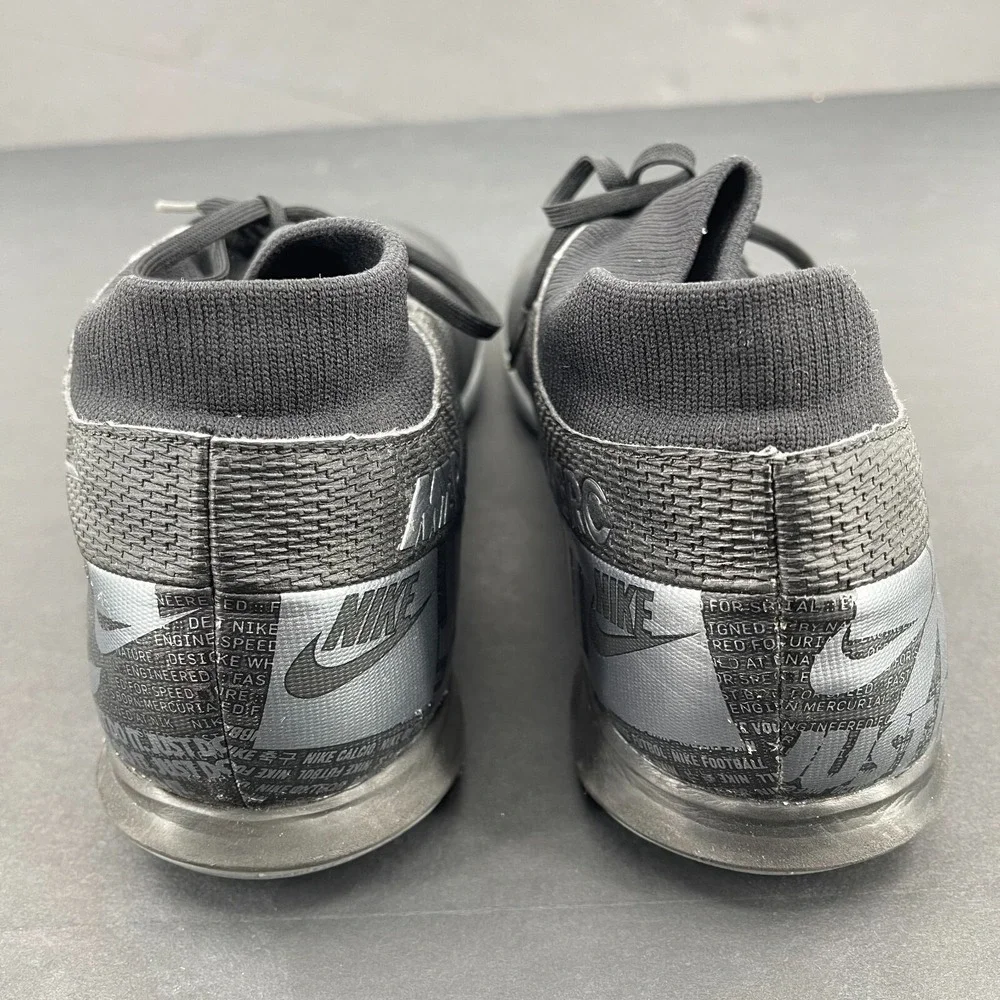 Nike Mercurial Superfly 7 Soccer Cleats Shoes MENS Academy Black Lace Up SIZE 13 - Picture 4 of 16